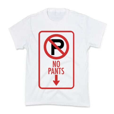 No Pants Kids T-Shirt