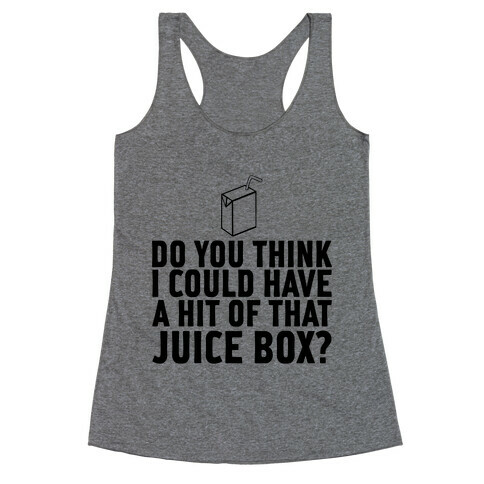 Juice Box Racerback Tank Top