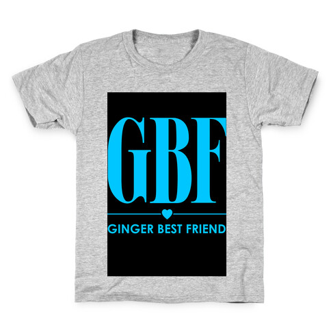 Ginger Best Friend (GBF) Kids T-Shirt