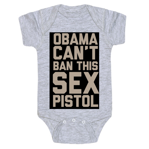 Obama Can't Ban This Sex Pistol Baby One-Piece