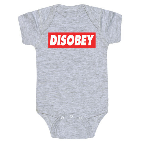 Disobey Baby One-Piece