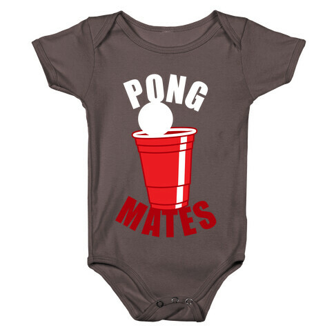 Beer Pong Mates Baby One-Piece