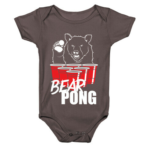 Bear Pong Baby One-Piece