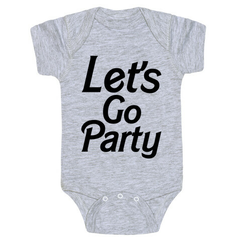 Let's Go Party Baby One-Piece