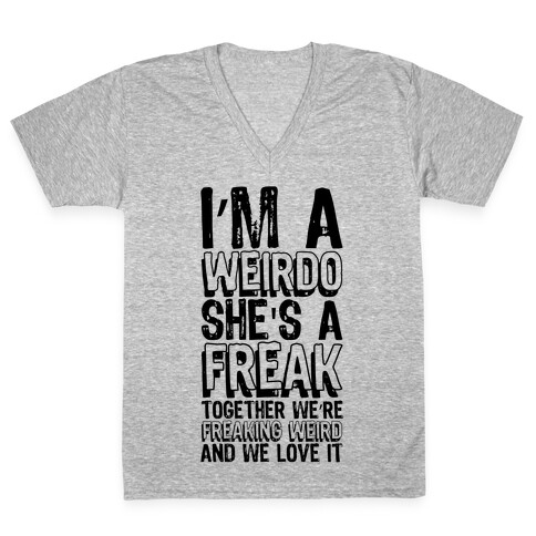 Weirdo V-Neck Tee Shirt