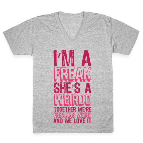 Freak V-Neck Tee Shirt