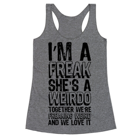 Freak Racerback Tank Top