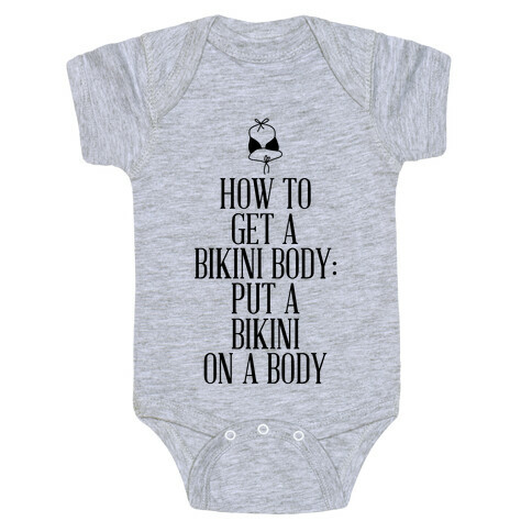 Bikini Body Baby One-Piece