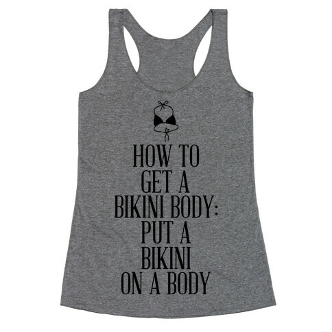 Bikini Body Racerback Tank Top