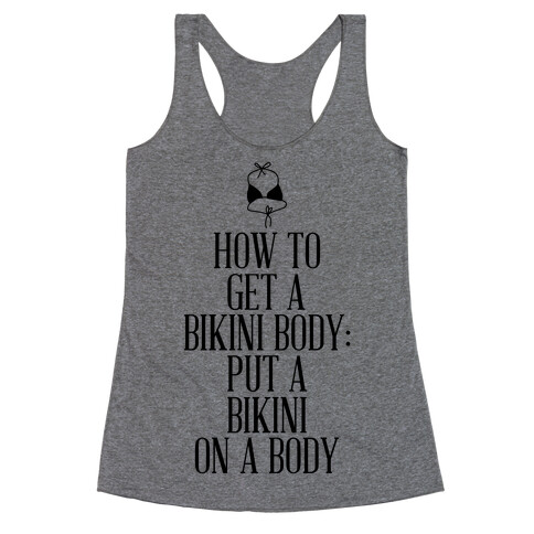 Bikini Body Racerback Tank Top