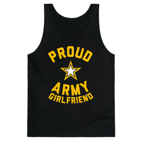 Proud Army Girlfriend Tank Top