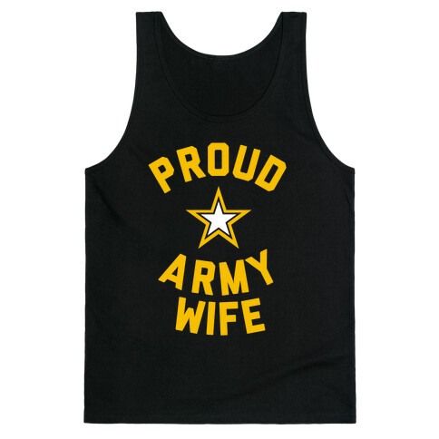 Proud Army Wife Tank Top