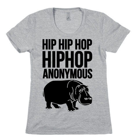 Hippopotamus Womens T-Shirt