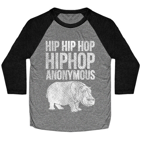 Hippopotamus Baseball Tee