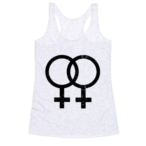 Lesbian Pride Racerback Tank Top