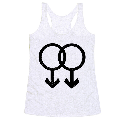 Gay Pride Racerback Tank Top