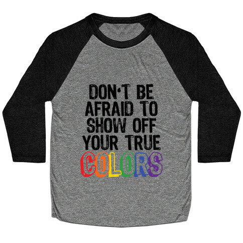 Colors Baseball Tee