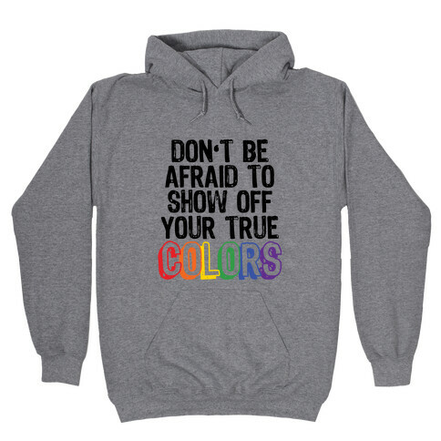 Colors Hooded Sweatshirt