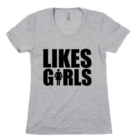 Likes Girls Womens T-Shirt
