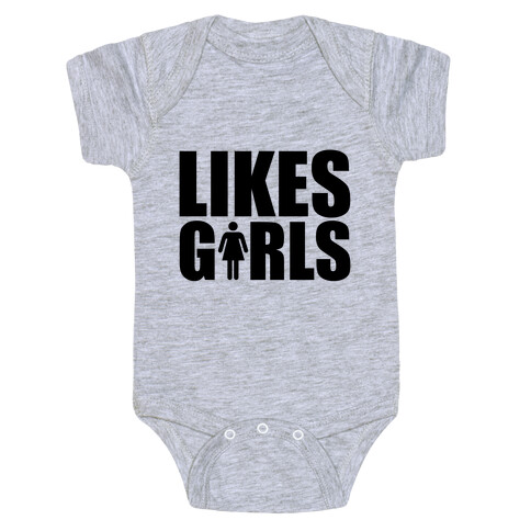Likes Girls Baby One-Piece