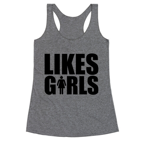 Likes Girls Racerback Tank Top