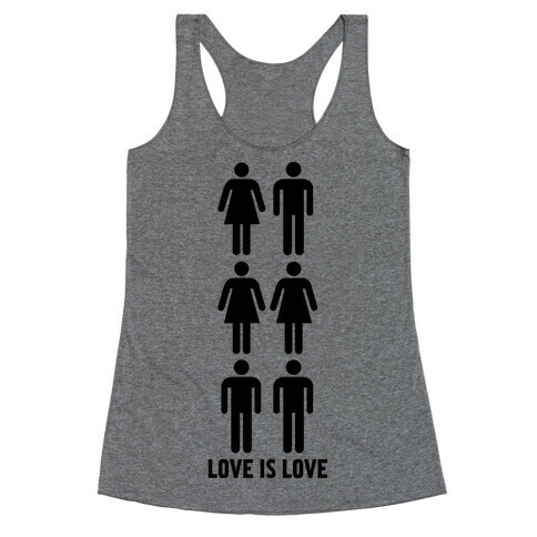 Love is Love Racerback Tank Top