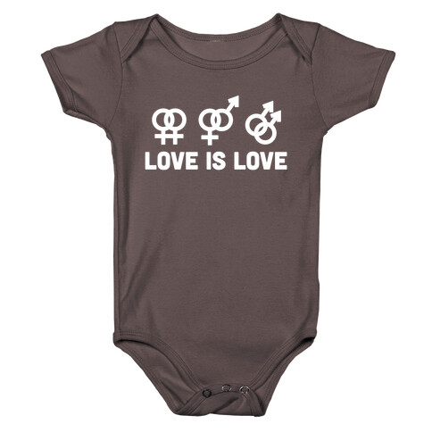 Love is Love Baby One-Piece
