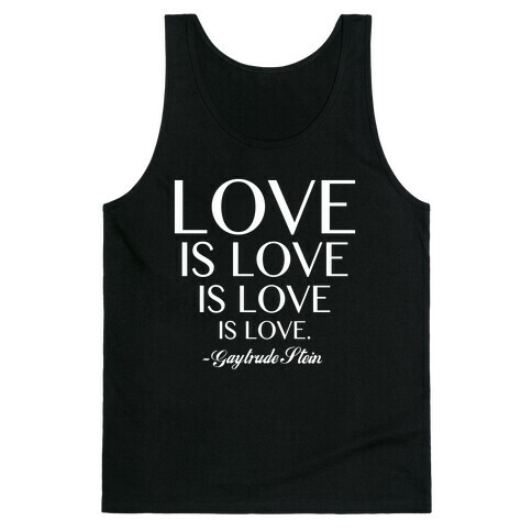 Love is Love (White) Tank Top