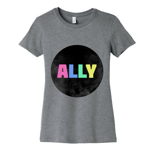 Proud Ally Womens T-Shirt