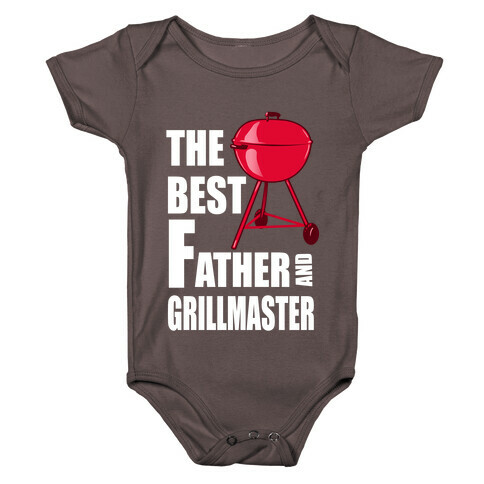 The Best Father and Grillmaster Baby One-Piece