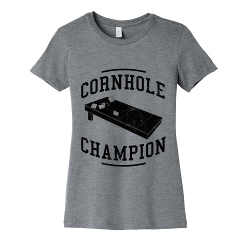 Cornhole Champion Womens T-Shirt