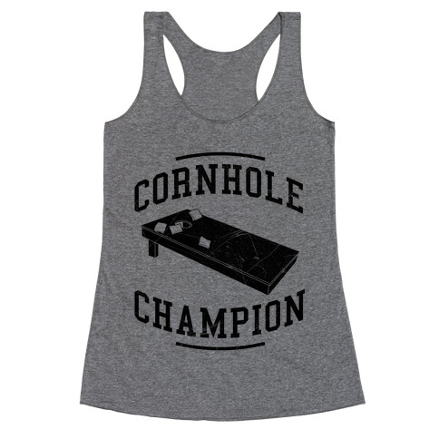 Cornhole Champion Racerback Tank Top