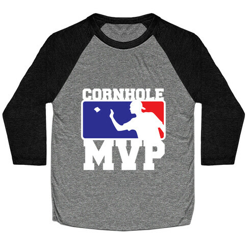 Cornhole MVP Baseball Tee