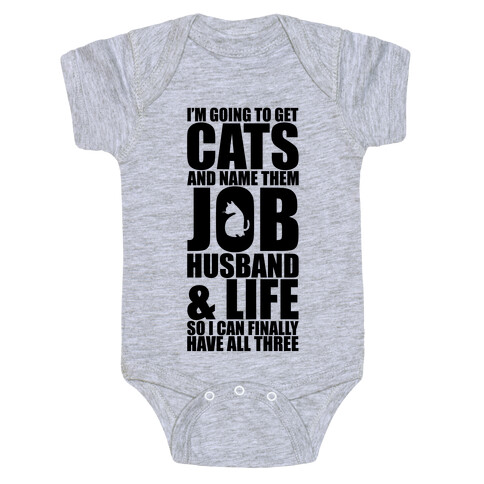 Cats Baby One-Piece