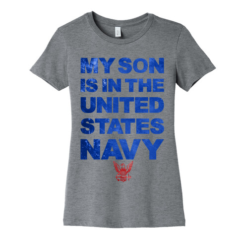 Navy Son Womens T-Shirt