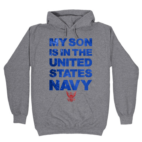 Navy Son Hooded Sweatshirt