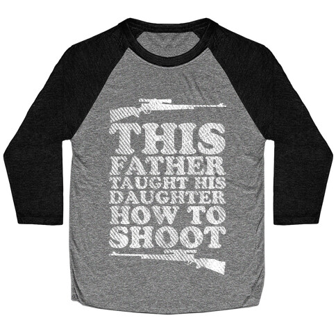 This Father Taught His Daughter How to Shoot Baseball Tee