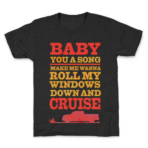 Baby You a Song  Kids T-Shirt