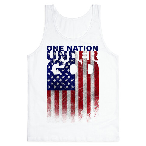 One Nation Under God Tank Top