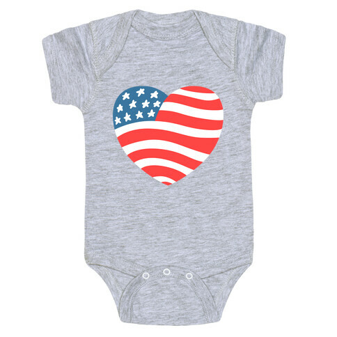 American Heart Baby One-Piece