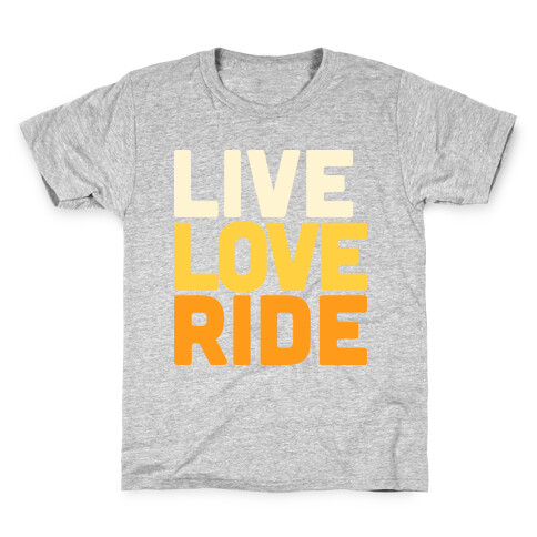 Live, Love, Ride Kids T-Shirt