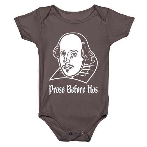 Prose Before Hoes Baby One-Piece