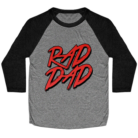 Rad Dad Baseball Tee