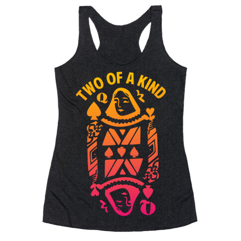 Two of a Kind Spade Racerback Tank Top