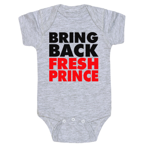 Bring Back Fresh Prince Baby One-Piece
