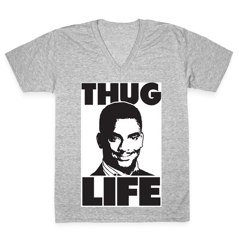 Thug Life Carlton V-Neck Tee Shirt