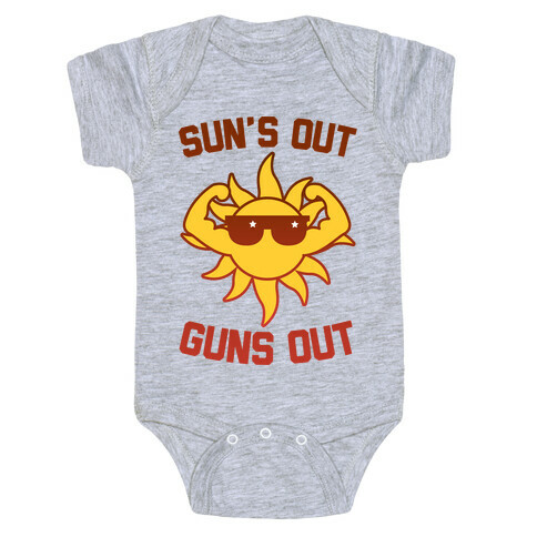 Sun's Out Guns Out Baby One-Piece
