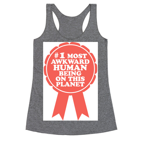 Most Awkward Racerback Tank Top