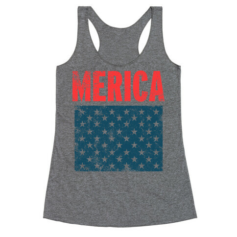 Merica Racerback Tank Top