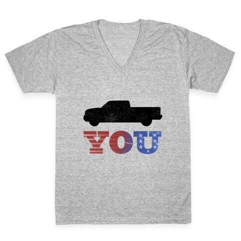 Truck You! V-Neck Tee Shirt